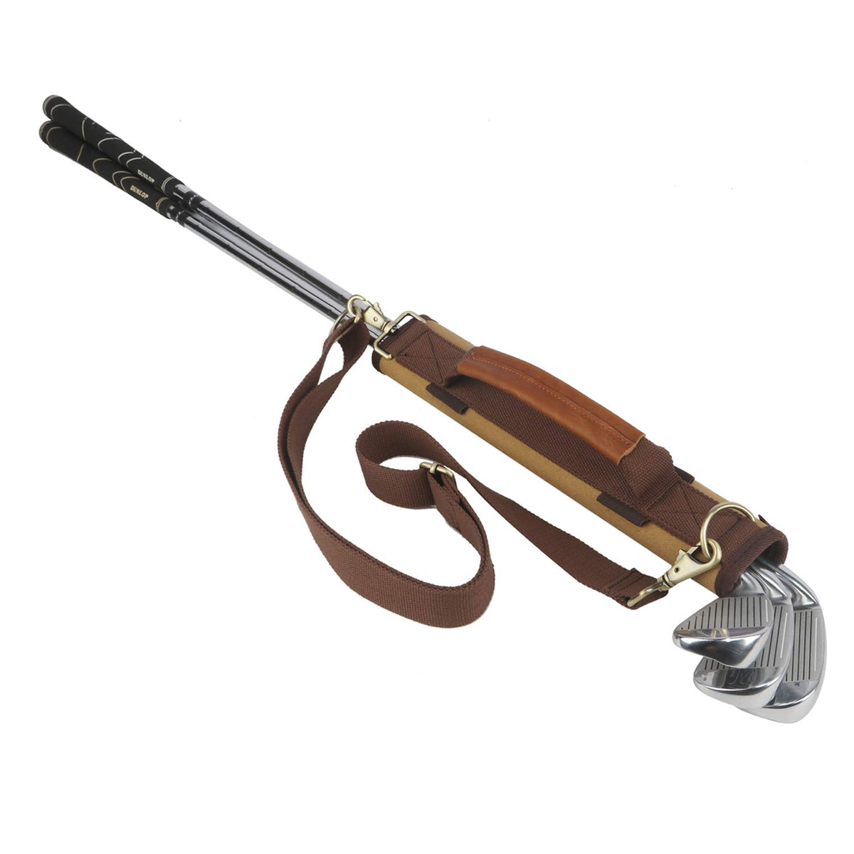TOURBN bag features sturdy hand strap for secure lifting.