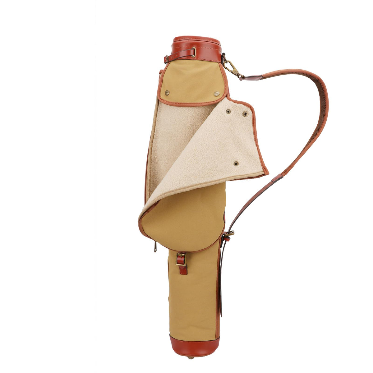 Tourbn Sunday bag ball pocket stores balls securely during rounds