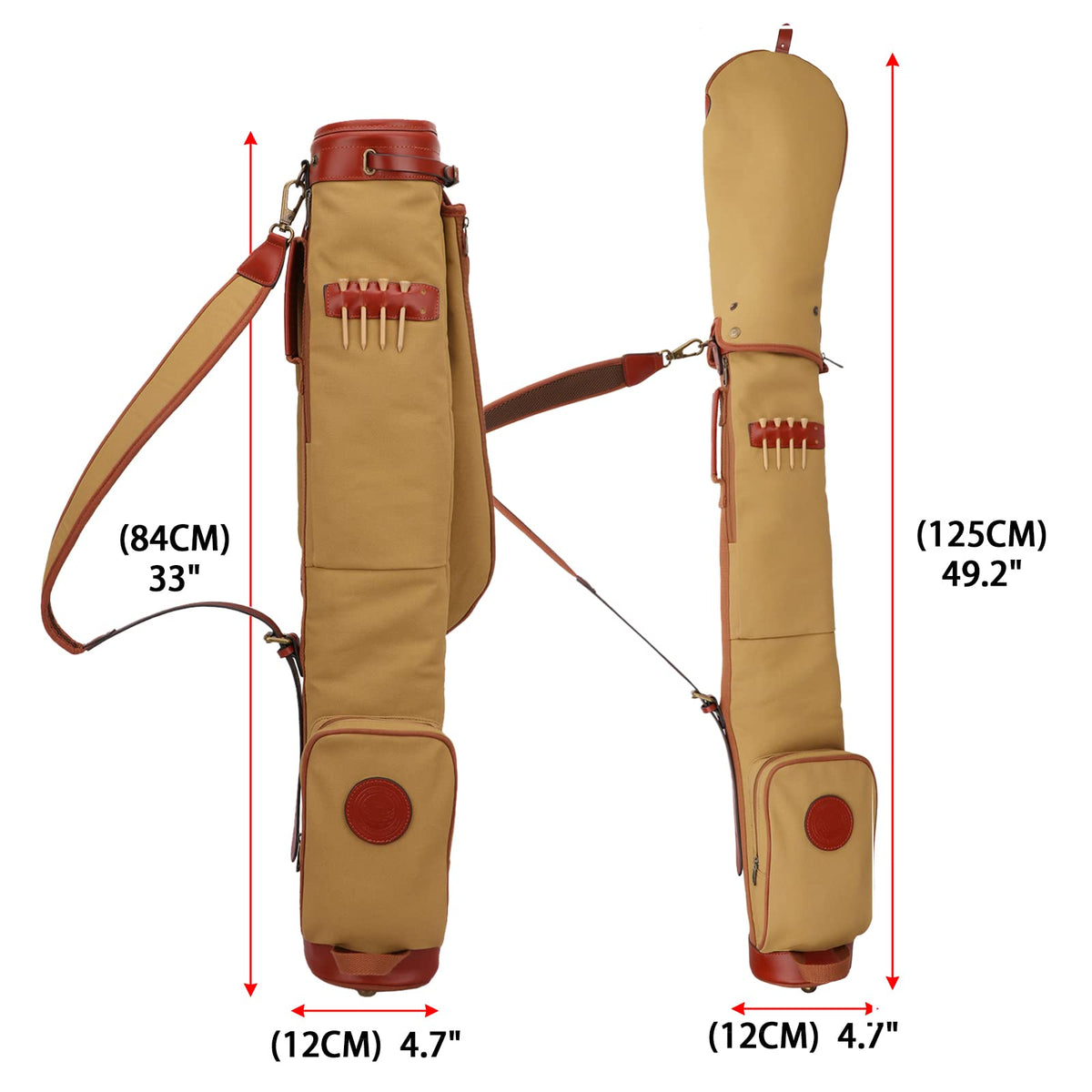 Tourbn Sunday bag dimensions 84x19x12 cm fit compact travel use