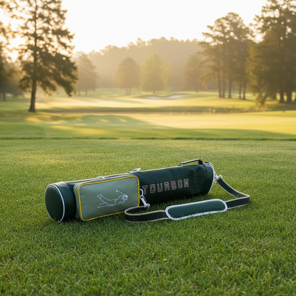 TOURBON training bag designed for beginners and casual players seeking portable practice gear.