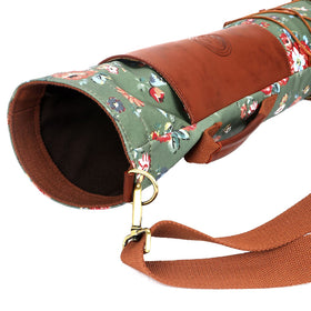 Slim 32.7-inch tall bag with compact 7.9-inch width for easy maneuver.
