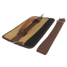 TOURBON canvas and leather trim highlight durable construction.