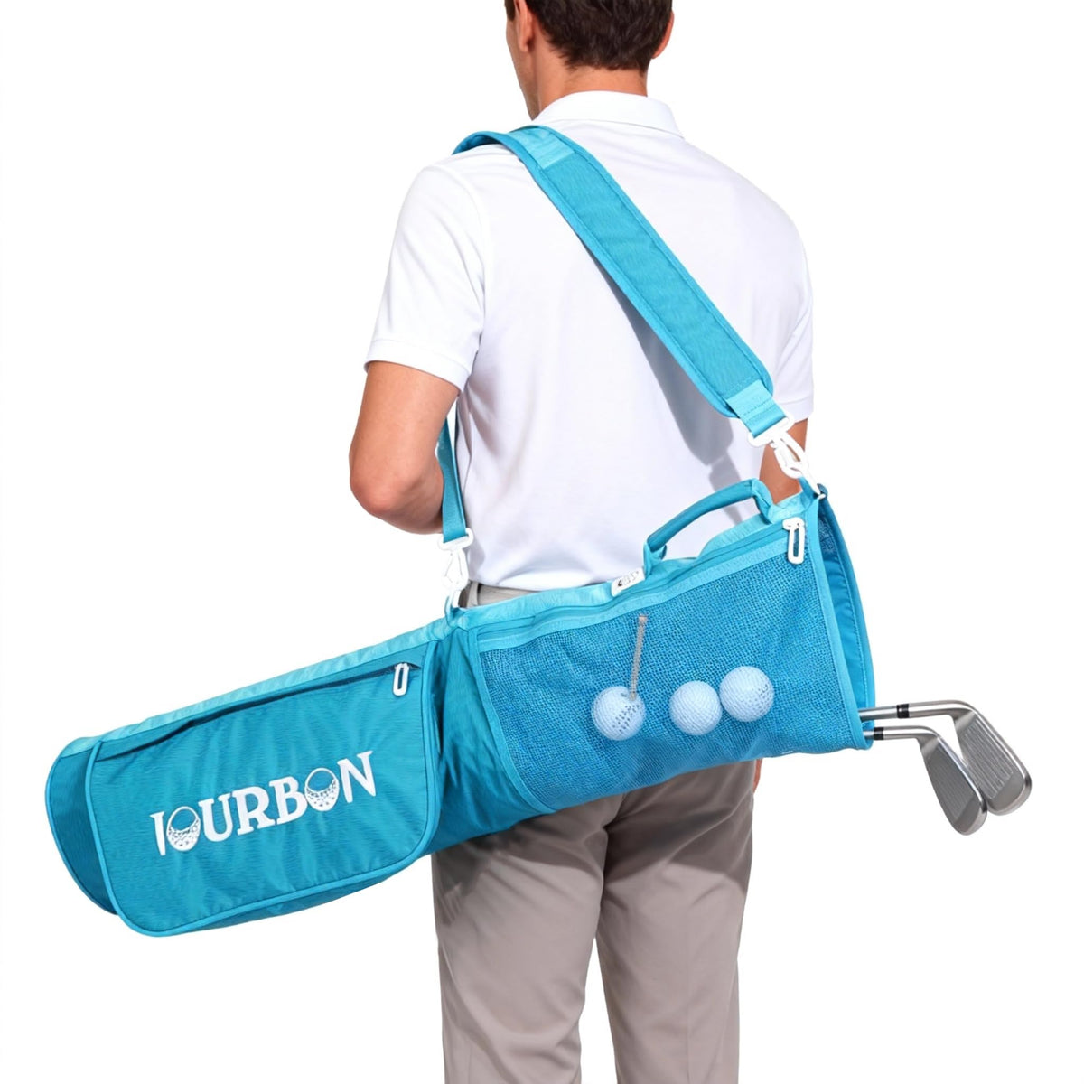 Perfect for walking the course or driving range sessions.