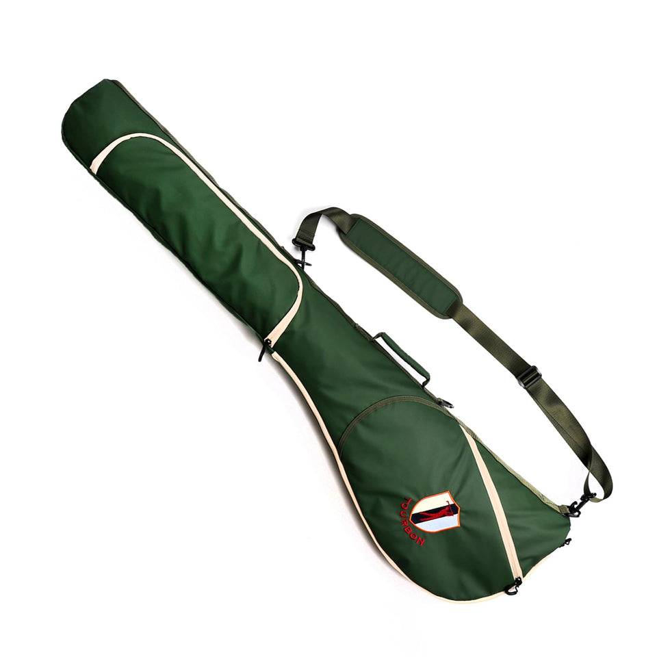 TOURBON Golf Bag Sunday Carry front view highlights durable nylon and compact travel design.