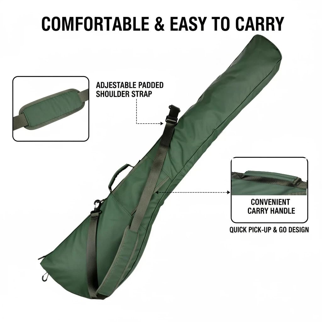 TOURBON Golf Bag Sunday Carry side pocket shows accessible storage for accessories on practice days.