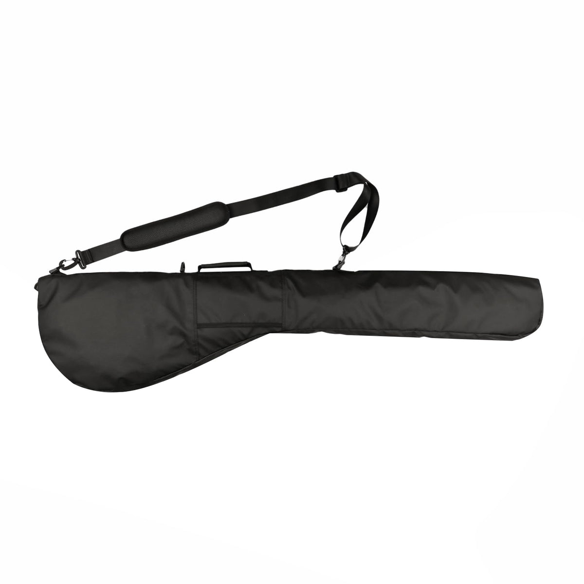 TOURBON golf bag Sunday carry side view with luggage strap enables airport friendly travel
