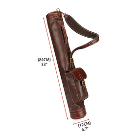 TOURBON golf ball pouch front compartment keeps essentials within reach.