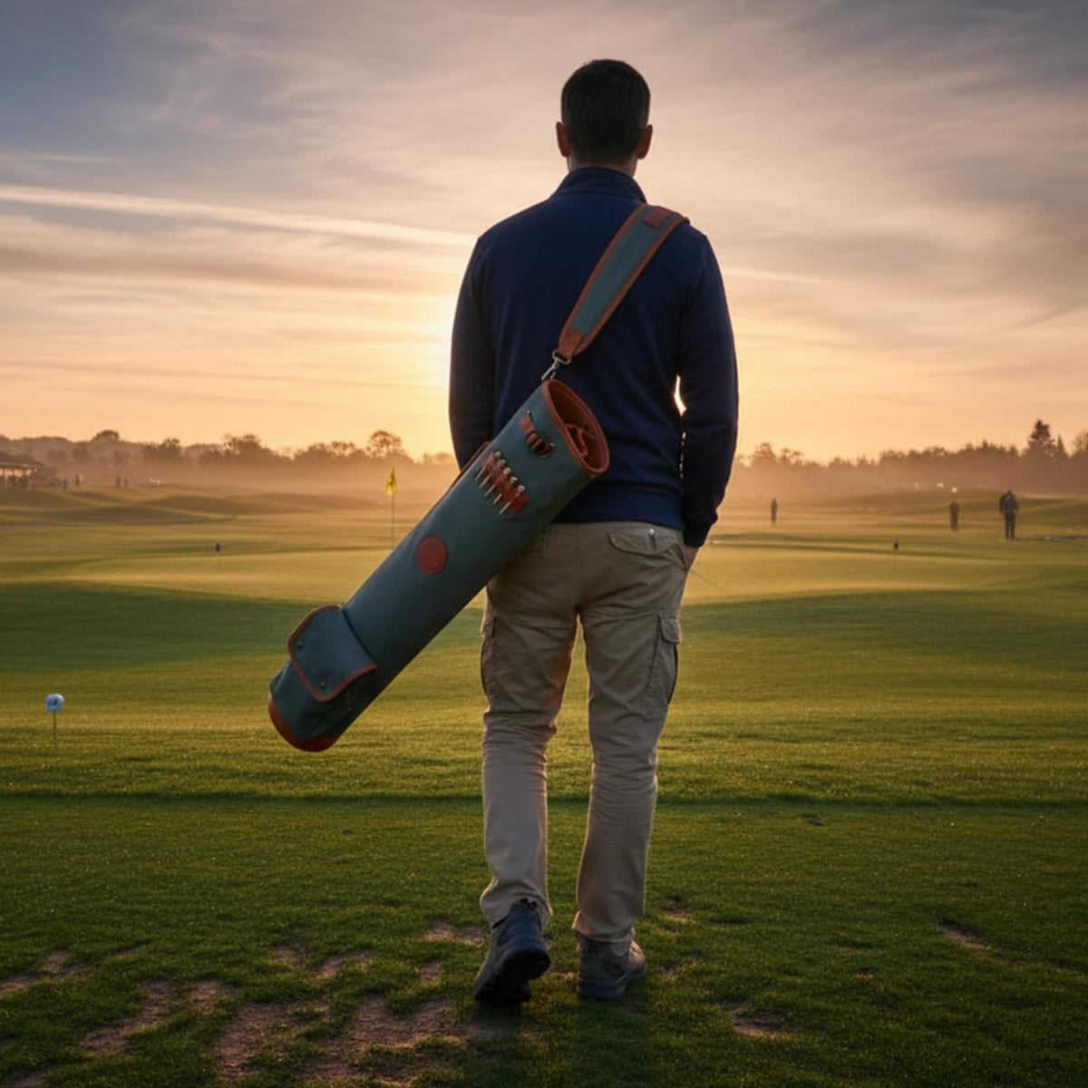 TOURBON green color keeps a stylish, professional course-ready appearance.