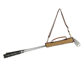 TOURBON neoprene padding protects clubs and prevents slipping in transit.