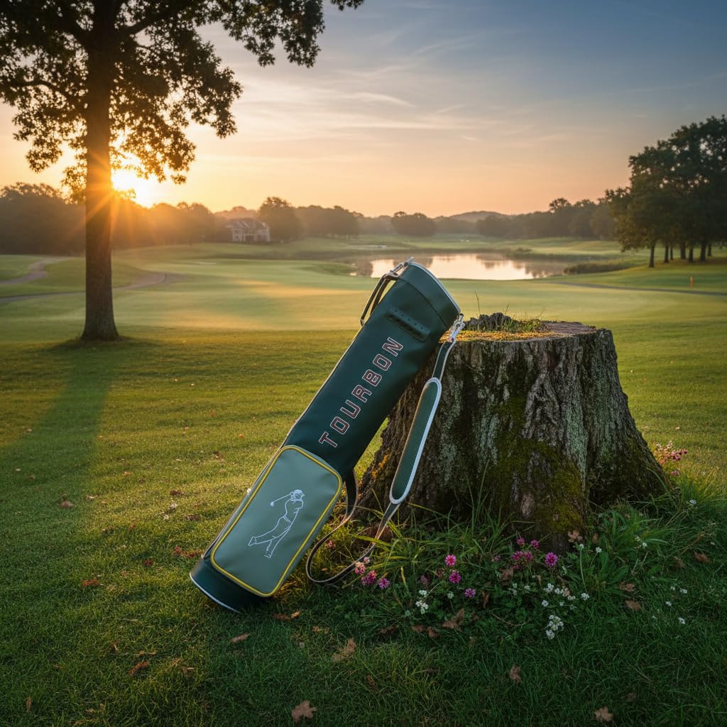 TOURBON sturdy carry handle provides quick, reliable transport between range and cart.