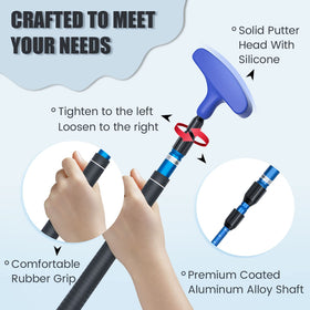 ToVii Golf Putter telescopic length for adjustable grip and personalized practice