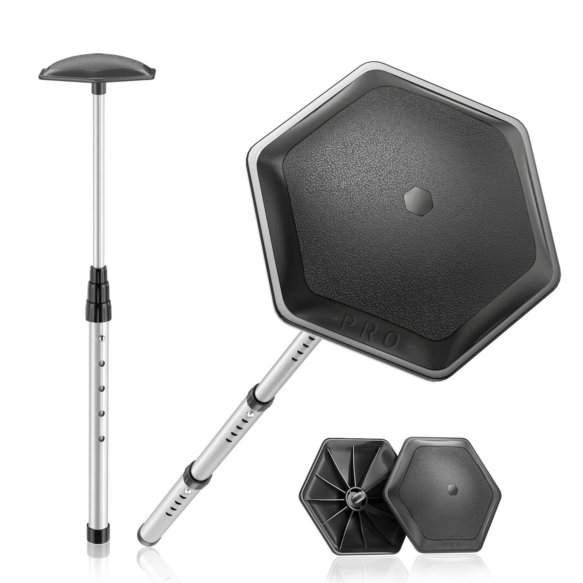 ToVii golf travel bag support top stabilizes clubs during handling for safer air travel.