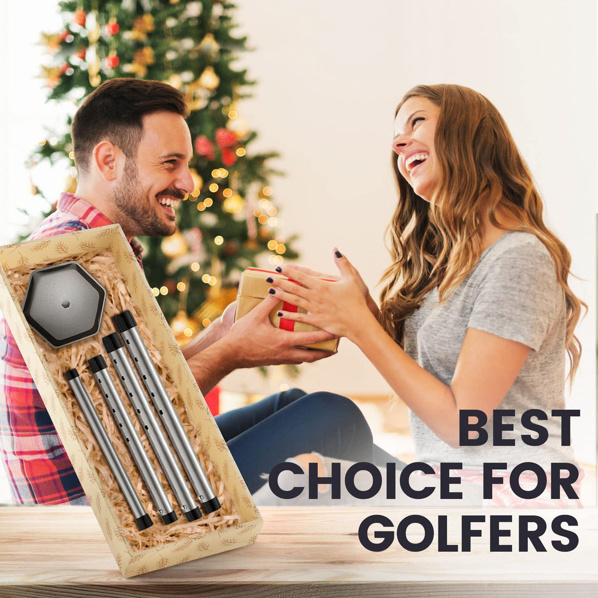ToVii grey travel accessory fits most golf bags.