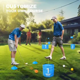 TOY Life Golf Bucket Set delivering family-friendly competition and laughter.