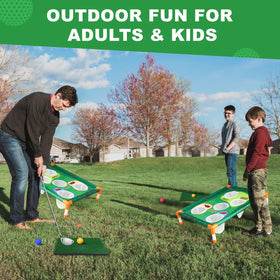TOY Life synthetic hitting mat helps practice precise chipping on any surface.