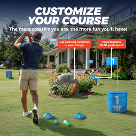 TOY Life durable golf balls stand up to repeated rounds.