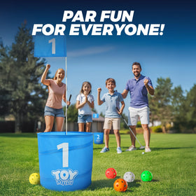 TOY Life six-hole course sparks social competition and laughter.