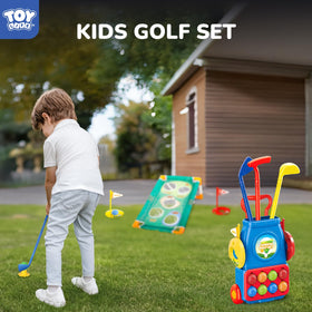 TOY Life golf clubs close-up showing safe, rounded edges