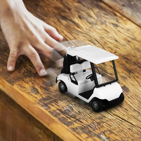 Toyvian golf cart model suited for shelves and displays