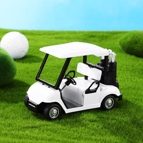 Toyvian pullback action golf cart for interactive play