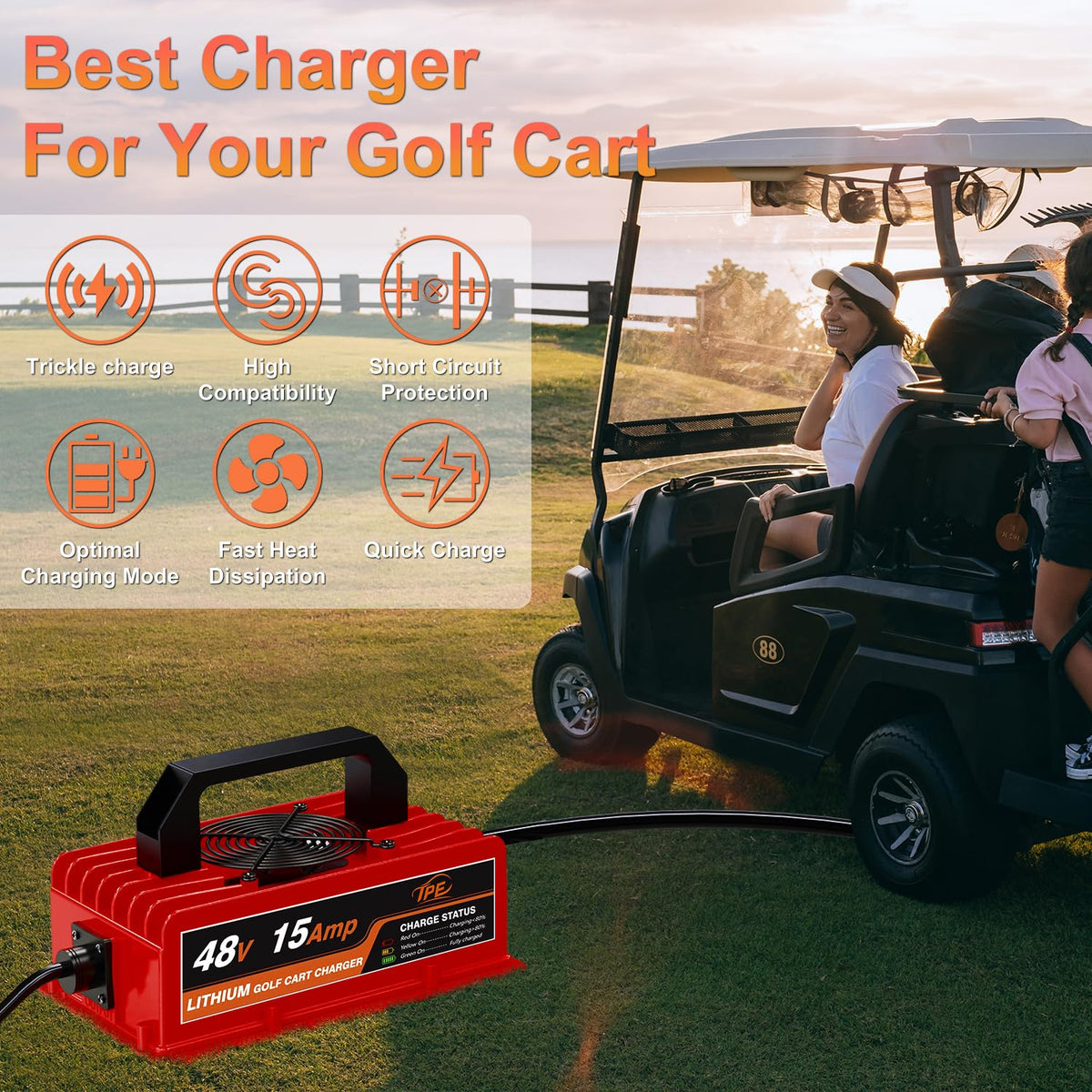TPE battery sensing technology ensures precise charging for lithium and LiFePO4.