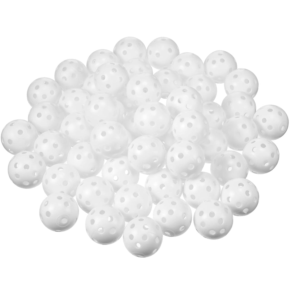 Tradder 120-pcs multicolor golf balls for easy tracking in outdoor practice