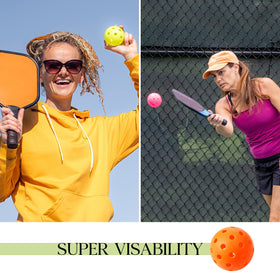 Tradder balls with 40 holes reduce wind interference