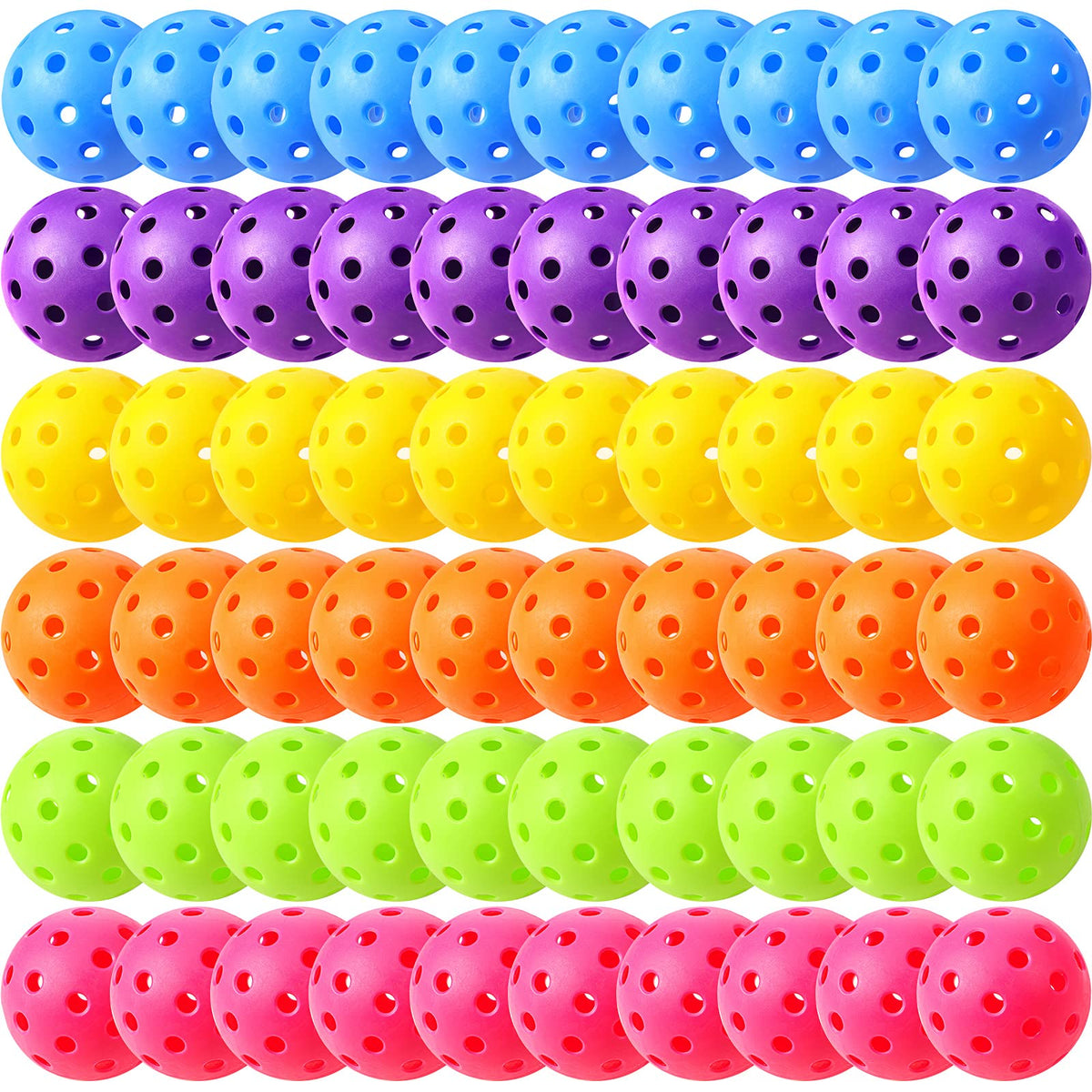 Tradder golf balls 40 holes close-up for stable flight practice