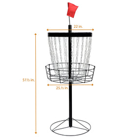 Trademark Innovations six discs included for varied practice scenarios.