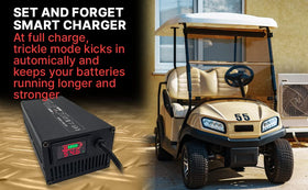 Traktronix OBC bypass kit included enables straightforward Club Car installation.