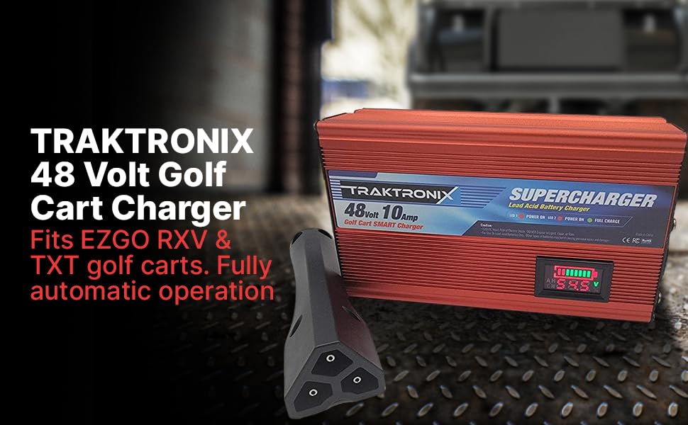 Traktronix three-stage charging process illustration.