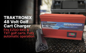 Traktronix three-stage charging process illustration.