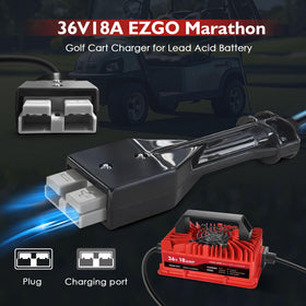 TRAMROOT 18A charger side view highlighting compact portable design for on site charging