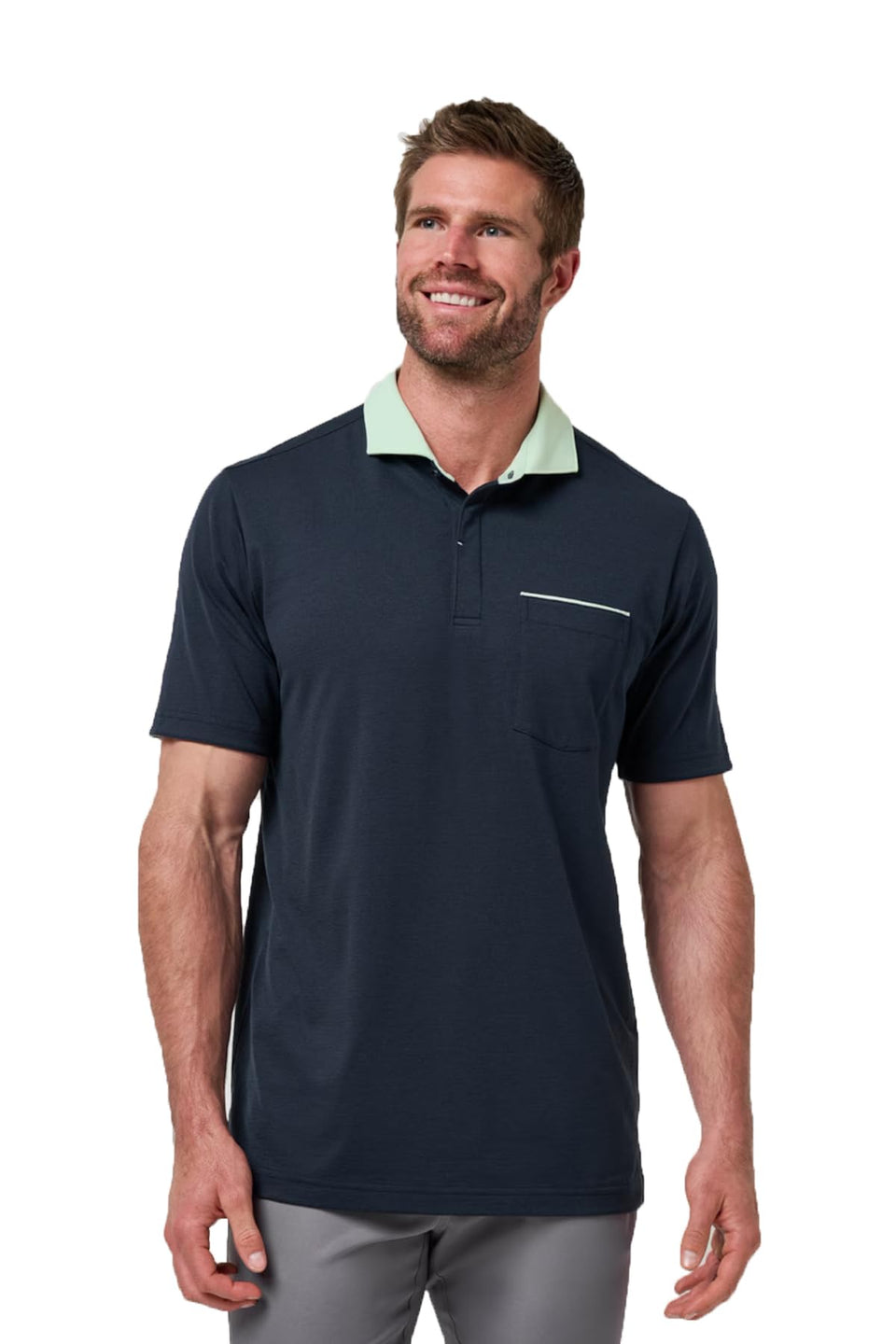 TravisMathew Fairway to Heaven front view, versatile everyday wear for on-the-go style.