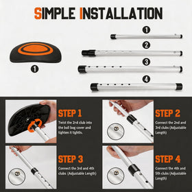 Treasdamic easy lock mechanism for quick and secure setup
