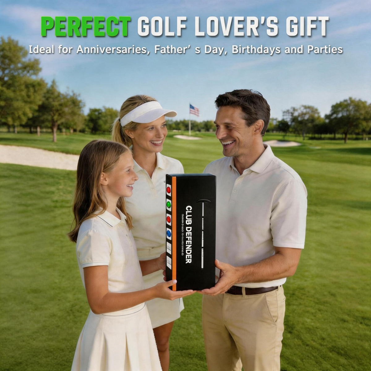 Treasdamic premium protection kit offers travel-ready club security.