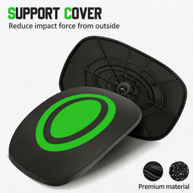 Treasdamic umbrella-cover protects clubs from movement during transit.