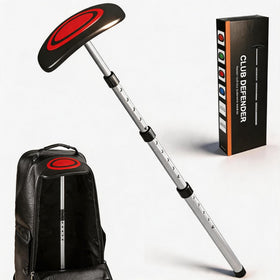 Treasdamic golf travel bag support pole extended to 52 inches protects clubs during transit