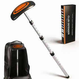 Treasdamic golf travel bag support pole extended to 52 inches for maximum protection during transit