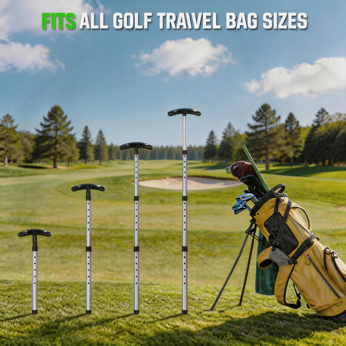 Treasdamic compatible with wheeled and airline travel bags for convenience.
