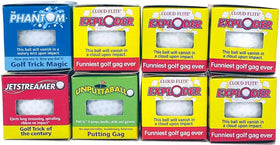 Trick Golfball Exploding-smoke-on-impact for dramatic on-course pranks