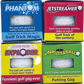 Trick Golfball On-course-prank-gift ideal for birthdays and rounds