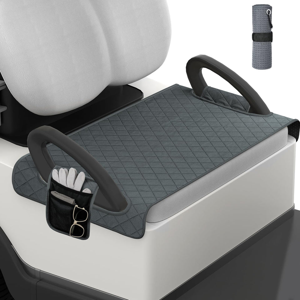 Triforde seat cover anti-slip waterproof grey protects seats in wet weather