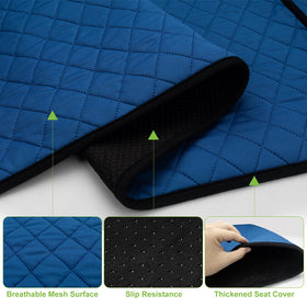 Triforde breathable cotton seat cover stays cool in summer