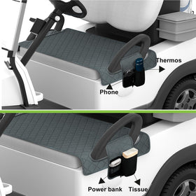 Triforde waterproof middle layer protects seats from rain and spills