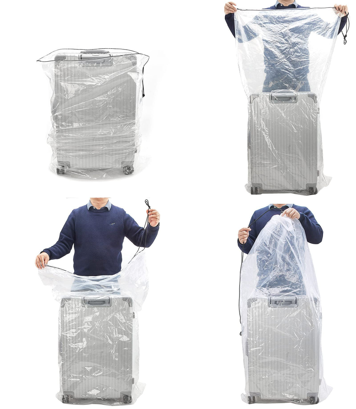 TRINKA 4mil thick bag offers durable protection for heavier items.