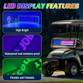 TRINKA dynamic animations display with multiple modes for personalized visuals.