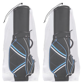 TRINKA golf bag cover 31x62 inches keeps gear visible and protected.