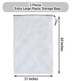 TRINKA two-pack golf bag cover set for easy seasonal storage.
