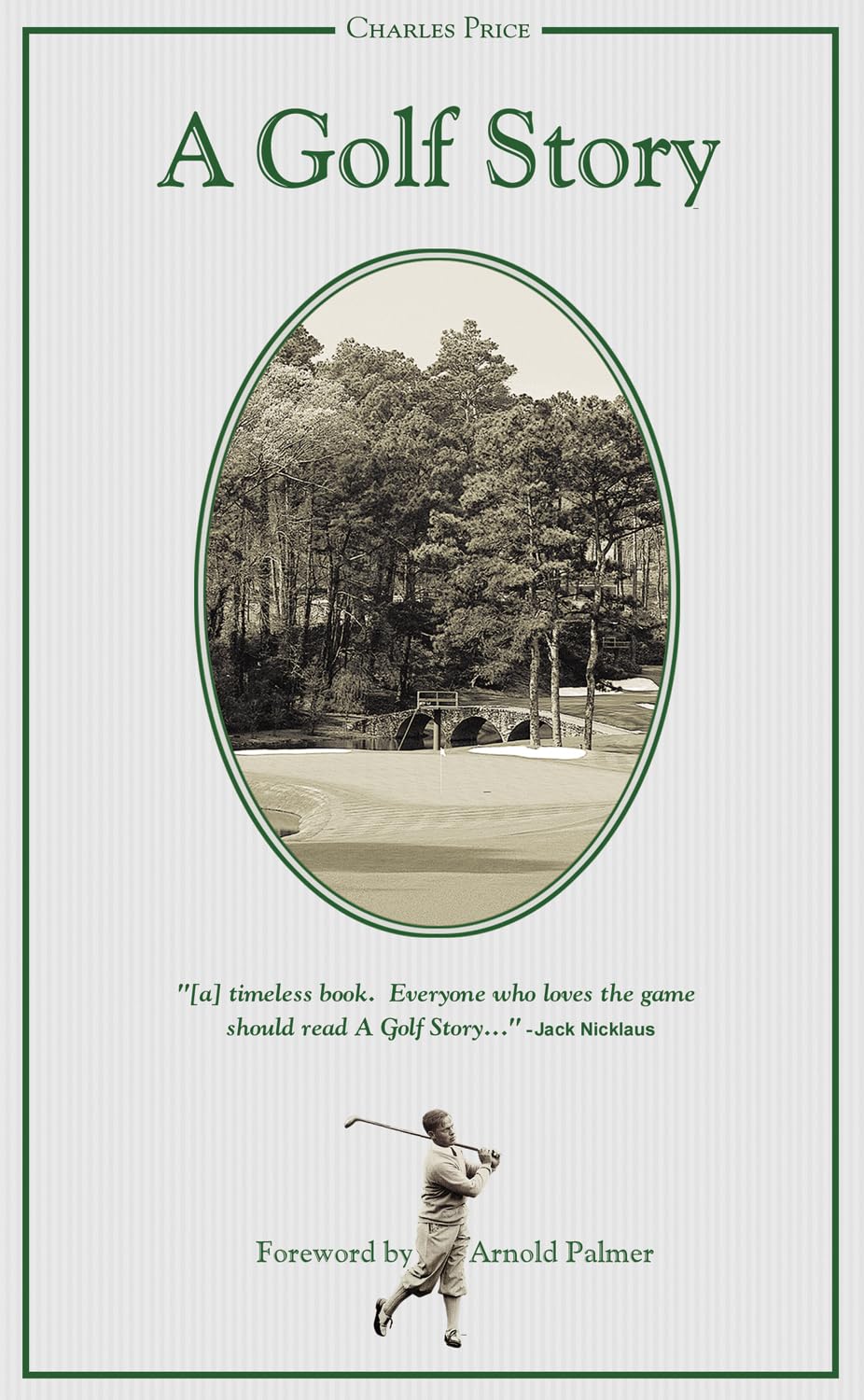 Triumph Books' A Golf Story cover image — invites golf history enthusiasts to explore Augusta lore.